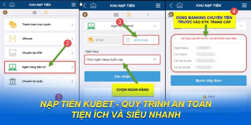 Nạp Tiền KUBET - Quy Trình An Toàn, Tiện Ích Và Siêu Nhanh
